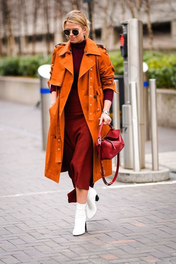 Stílusiskola: dobd fel az őszi outfiteket narancssárgával -  -  - divat, narancssárga, outfit, ősz, stílus,