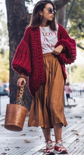 Stílusiskola: így viselj ősszel oversized kardigánokat -  -  - divat, kardigán, outfit, oversize kardigán, stílus, 
