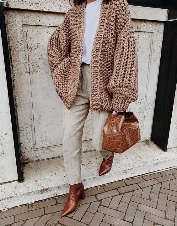 Stílusiskola: így viselj ősszel oversized kardigánokat -  -  - divat, kardigán, outfit, oversize kardigán, stílus, 