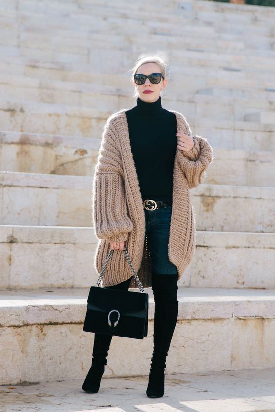 Stílusiskola: így viselj ősszel oversized kardigánokat -  -  - divat, kardigán, outfit, oversize kardigán, stílus, 