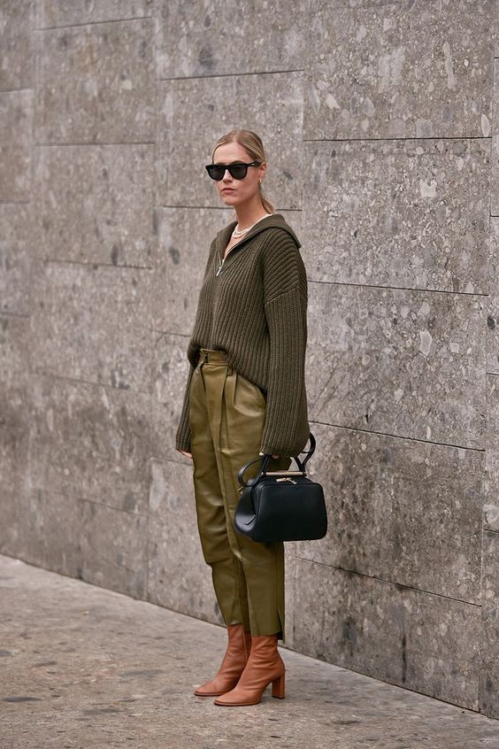 Stílusiskola: khaki, a téli szezon kedvence -  -  - divat, khaki, outfit, stílus, tél, 