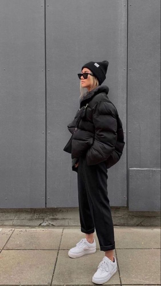 Stílusiskola: fekete szettek télre -  -  - divat, fekete, outfit, stílus, tél, 