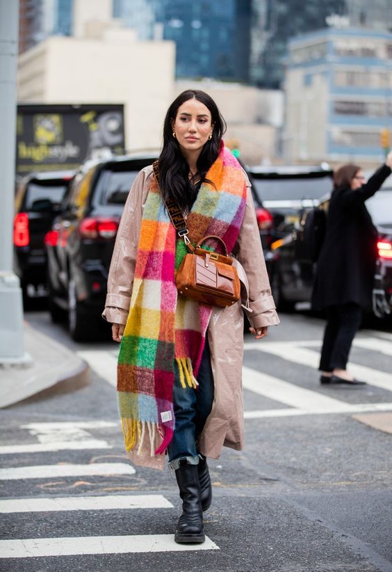 Stílusiskola: a szezon kedvencei a hatalmas puha sálak -  -  - divat, outfit, ősz, sál, stílus, 