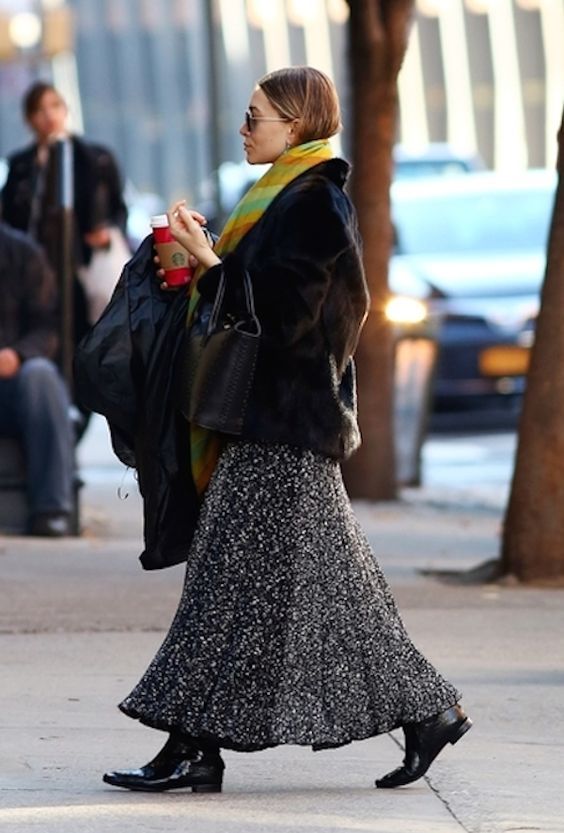 Stílusiskola: így viselj maxi szoknyákat ősszel -  -  - divat, maxi szoknya, outfit, stílus, szoknya, 