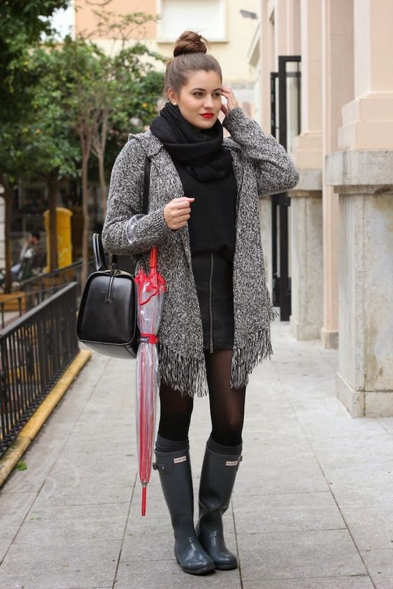 Stílusiskola: outfitek esős napokra -  -  - divat, eső, esős idő, outfit, stílus, tél, 