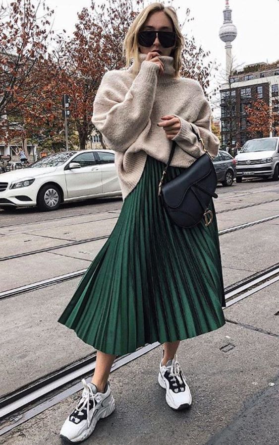 Stílusiskola: outfit ötletek zölddel -  -  - divat, outfit, stílus, tél, zöld, 