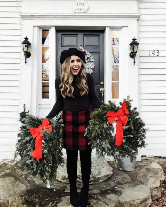 Stílusiskola: karácsonyi outfitek feketével -  -  - divat, fekete, karácsony, outfit, stílus, 