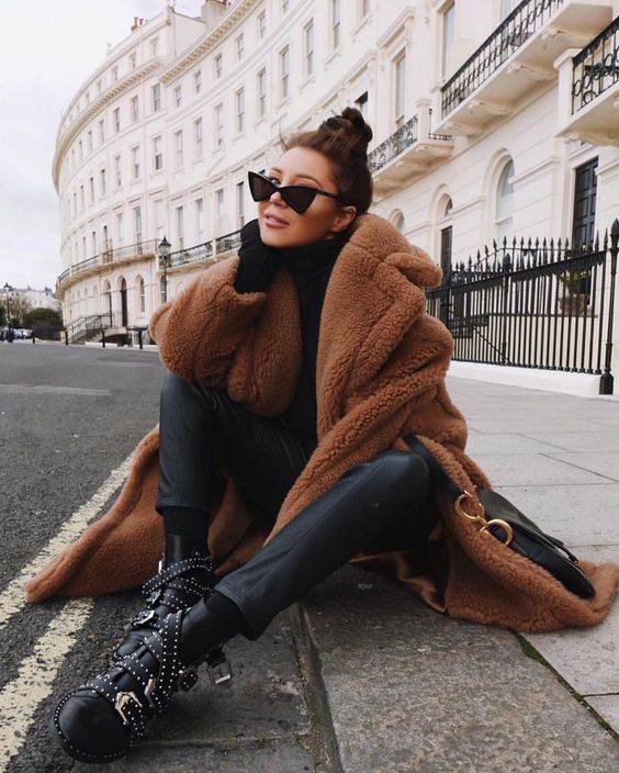 Stílusiskola: így viselj barna teddy coatokat -  -  - divat, karácsony, outfit, stílus, tél, 