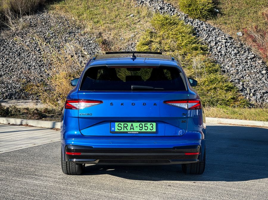 Ön dönt, Enyaq vagy Cognac - Skoda Enyaq iV 80 Sportline - Autó & Motor - MOBILITY - enyaq iv, Enyaq iv 80 teszt, enyaq teszt, Skoda elektromos SUV teszt, skoda enyaq, Skoda Enyaq iV 80 Sportline teszt, 