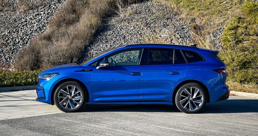 Ön dönt, Enyaq vagy Cognac - Skoda Enyaq iV 80 Sportline - Autó & Motor - MOBILITY - enyaq iv, Enyaq iv 80 teszt, enyaq teszt, Skoda elektromos SUV teszt, skoda enyaq, Skoda Enyaq iV 80 Sportline teszt, 