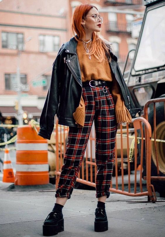 Stílusiskola: így viselj télen kockás nadrágokat -  -  - divat, kockás nadrág, nadrág, outfit, stílus, 