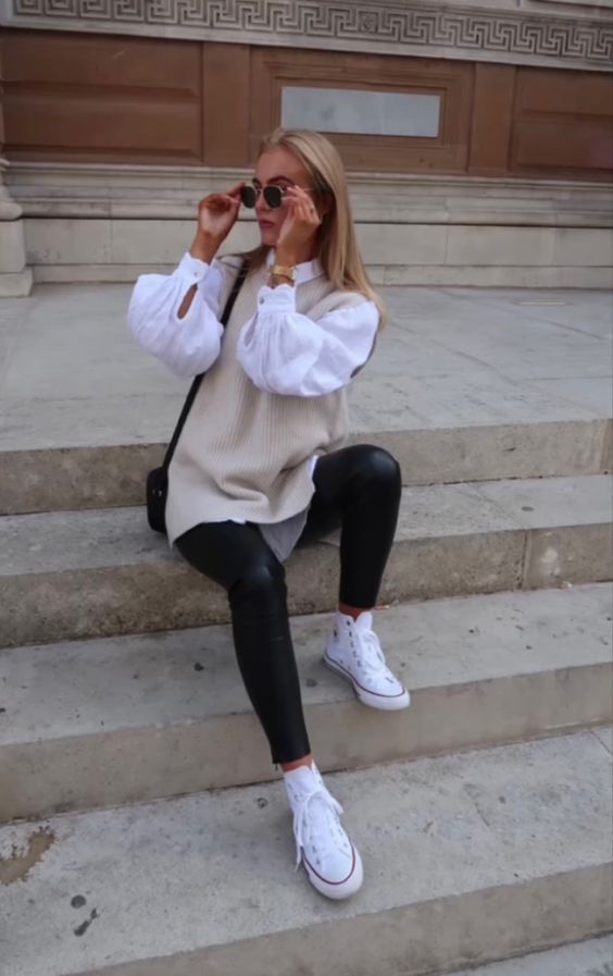 Stílusiskola: így viselj fehér oversize ingeket -  -  - divat, fehér ing, ing, outfit, stílus, 