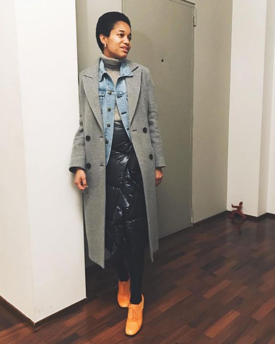 Stílusiskola: így viselj télen farmerdzsekiket -  -  - divat, dzseki, farmerdzseki, outfit, tél, 