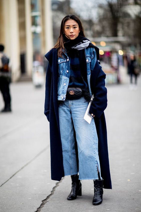 Stílusiskola: így viselj télen farmerdzsekiket -  -  - divat, dzseki, farmerdzseki, outfit, tél, 