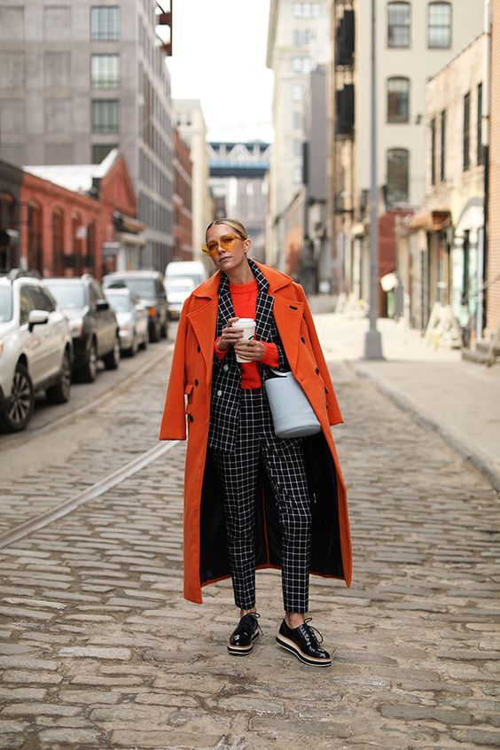 Stílusiskola: téli outfit ötletek narancssárgával -  -  - divat, narancssárga, outfit, stílus, tél, 