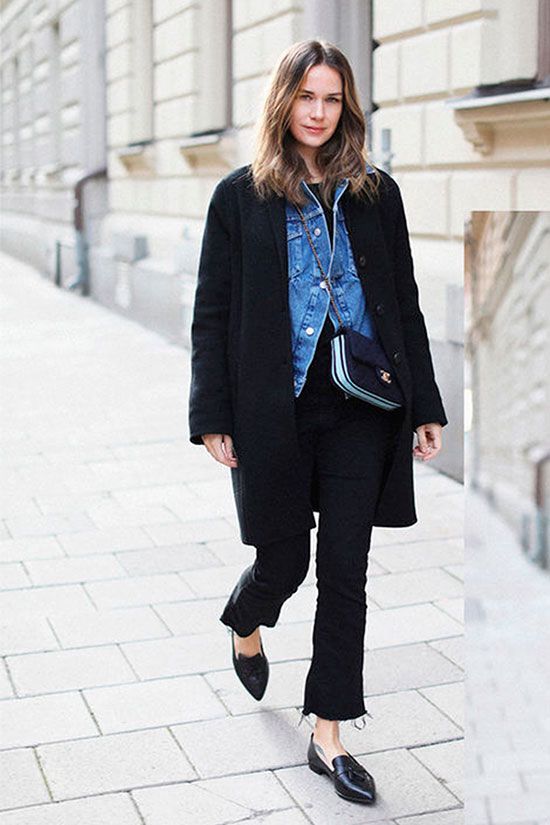 Stílusiskola: így viselj télen farmerdzsekiket -  -  - divat, farmer, farmerdzseki, outfit, stílus, tél, 