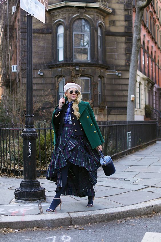 Stílusiskola: kockás minta minden mennyiségben -  -  - divat, kockás, outfit, stílus, tél, 