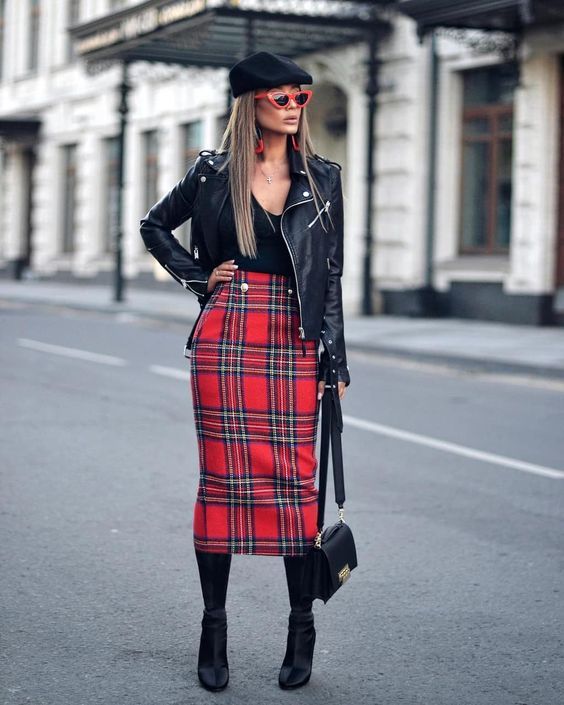 Stílusiskola: kockás minta minden mennyiségben -  -  - divat, kockás, outfit, stílus, tél, 