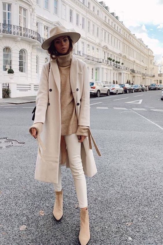 Stílusiskola: Világos outfitek télen? Igen! -  -  - divat, outfit, stílus, tél, világos, 