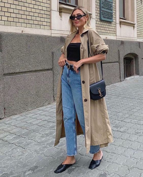 Stílusiskola: így viseld idén tavasszal a trench coatokat -  -  - ballonkabát, divat, outfit, stílus, trench coat, 