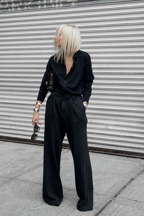 Stílusiskola: feketét feketével tavasszal is -  -  - divat, fekete, outfit, stílus, tavasz, 