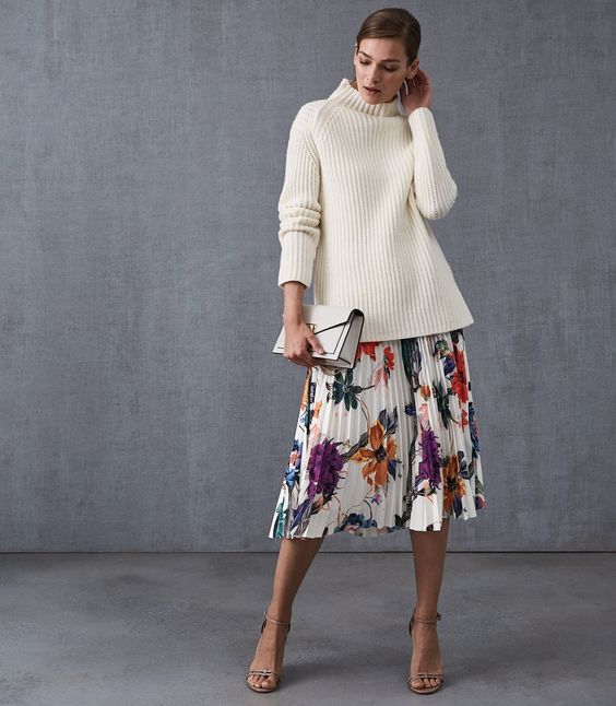 Stílusiskola: mondj igent a tavaszra virágos szoknyákkal -  -  - divat, outfit, stílus, szoknya, virágos szoknya, 