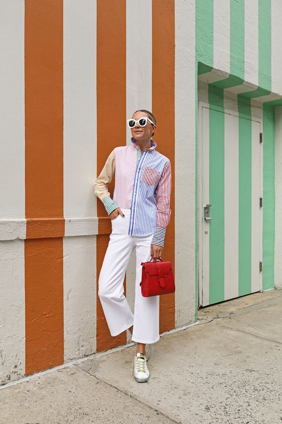 Stílusiskola: laza elegancia - így viselj csíkos ingeket -  -  - csíkos ing, divat, ing, outfit, stílus, 