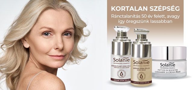 Professzionális bőrápolás: Solanie termékek minden korosztálynak -  -  - nappali krém, professzionális bőrápolás, professzionális kozmetikum, solanie termékek, szemkörnyékápolás, 