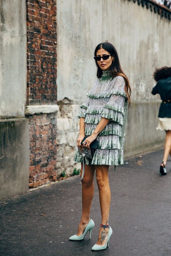 Stílusiskola: így viselj fodros ruhadarabokat -  -  - divat, fodor, fodrok, outfit, stílus, 