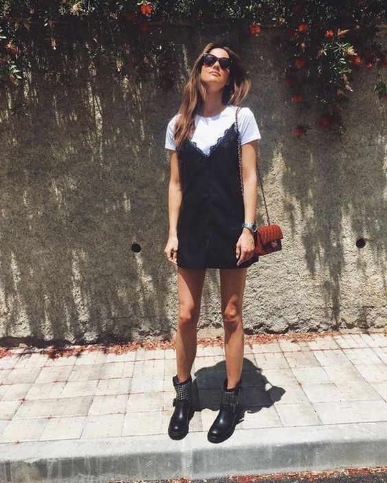 Stílusiskola: így viselj fekete ruhákat -  -  - divat, fehér ruha, nyár, outfit, stílus, tavasz, 