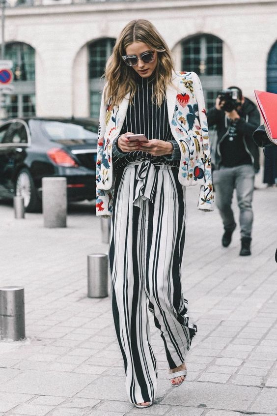 Stílusikola: outfitek csíkos nadrágokkal a tavaszi szezonra -  -  - csíkos nadrág, divat, outfit, stílus, 