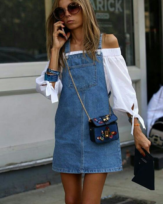 Stílusiskola: így viseld a nyári kedvencünket, a farmerruhát -  -  - divat, farmerruha, nyár, outfit, stílus, 