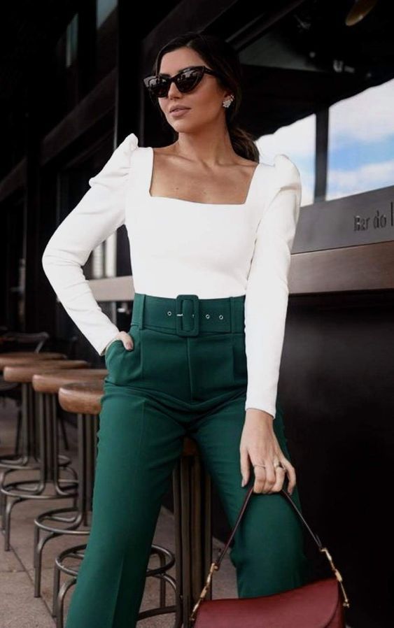 Stílusiskola: így viseld a sötétzöld színt nyáron -  -  - divat, nyár, outfit, sötétzöld, stílus, zöld, 