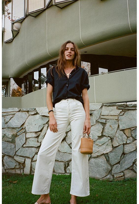 Stílusiskola: a legjobb nyári fekete-fehér outfitek -  -  - divat, fekete-fehér, nyár, outfit, stílus, 