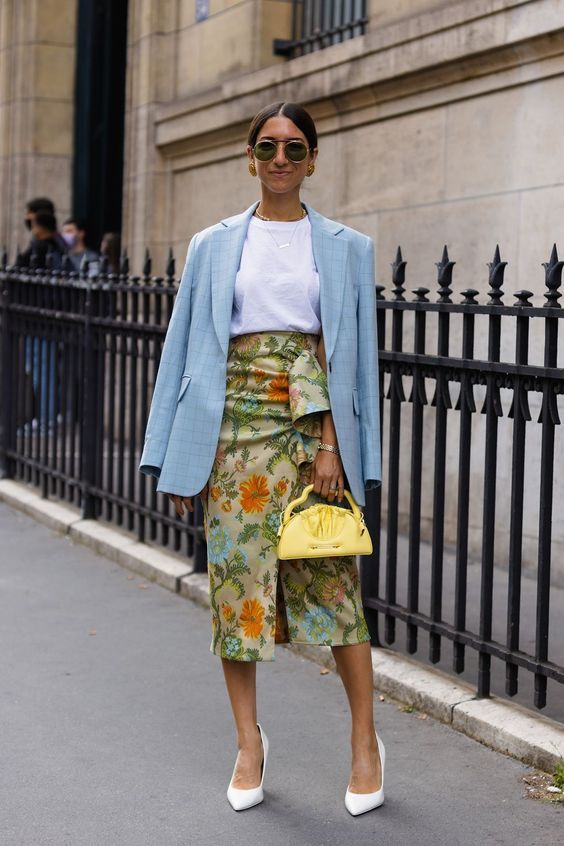 Stílusiskola: így viselj nyáron mintás szoknyákat -  -  - divat, mintás szoknya, outfit, stílus, szoknya, 