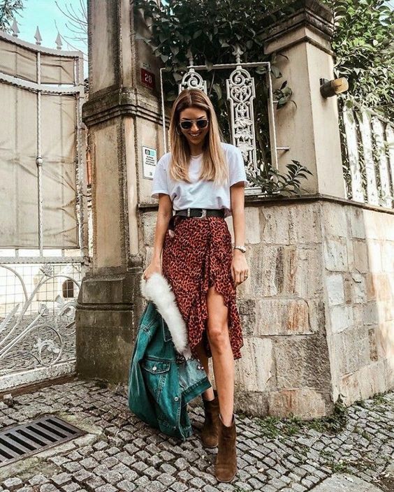 Stílusiskola: így viselj nyáron mintás szoknyákat -  -  - divat, mintás szoknya, outfit, stílus, szoknya, 