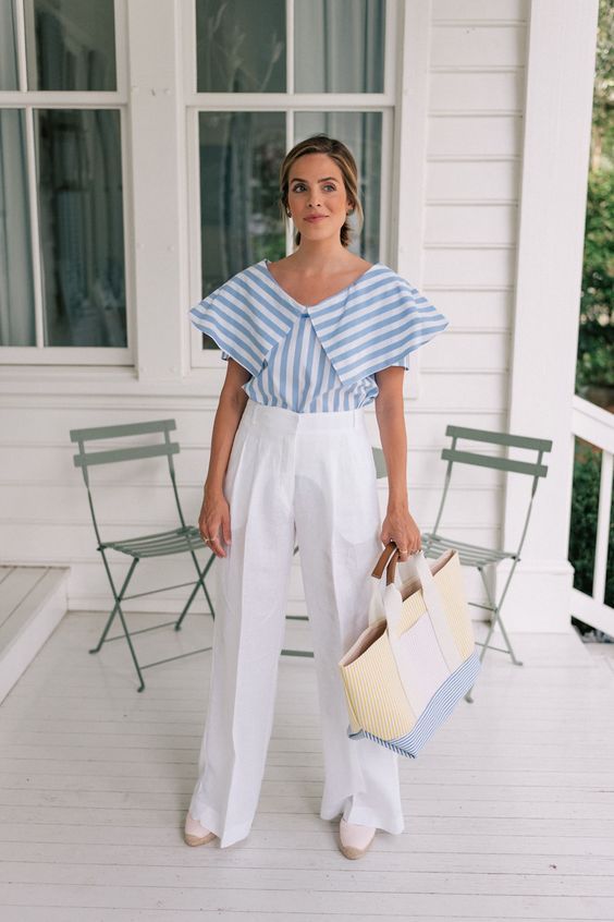 Stílusiskola: nyáron is kedvenceink a csíkos ruhadarabok -  -  - csíkos, divat, nyár, outfit, stílus, 