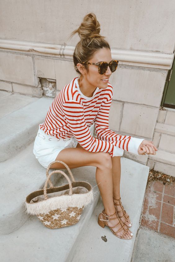 Stílusiskola: nyáron is kedvenceink a csíkos ruhadarabok -  -  - csíkos, divat, nyár, outfit, stílus, 