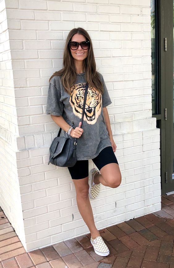 Stílusiskola: így viselj biker shortokat -  -  - biker short, divat, outfit, stílus, 