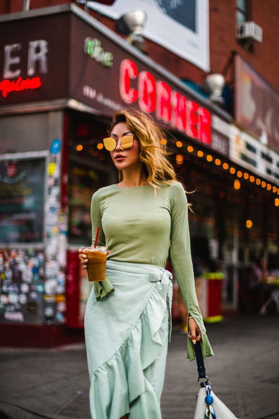 Stílusiskola: így viseld a menta színt -  -  - divat, menta, nyár, outfit, stílus, 