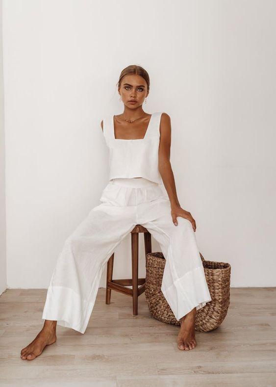 Stílusiskola: így viselj nyáron tetőtől talpig fehéret -  -  - divat, fehér, nyár, outfit, stílus,