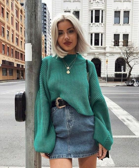 Stílusiskola: így viselj farmerszoknyákat -  -  - divat, farmerszoknya, nyár, outfit, ősz, stílus, szoknya, 