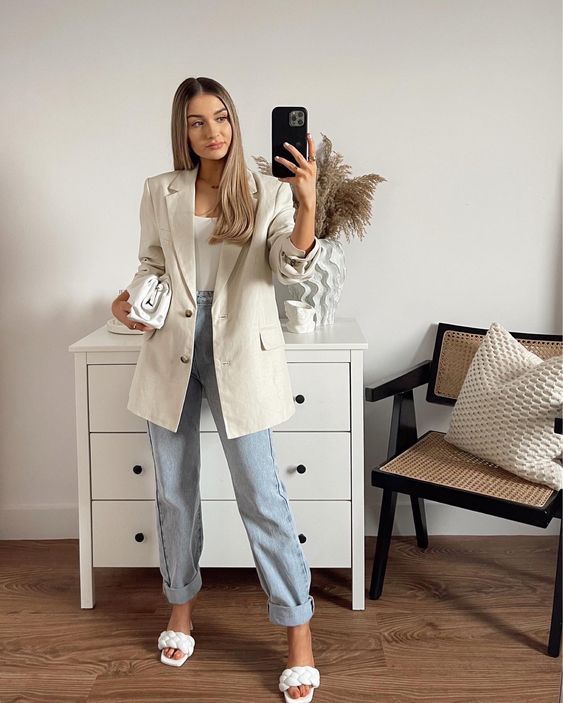 Stílusiskola: outfit ötletek oversize blézerekkel -  -  - blézer, divat, outfit, oversize blézer, őszi divat, stílus, 