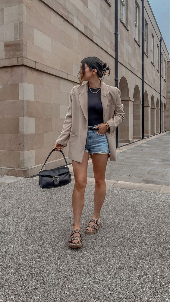 Stílusiskola: outfit ötletek oversize blézerekkel -  -  - blézer, divat, outfit, oversize blézer, őszi divat, stílus, 