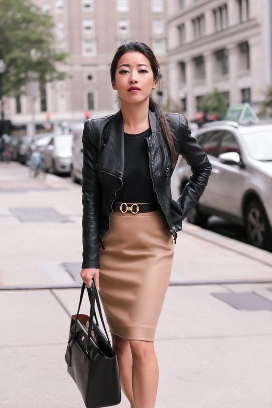 Stílusiskola: így viselj (mű)bőrszoknyákat -  -  - bőrszoknya, divat, műbőrszoknya, outfit, stílus, 