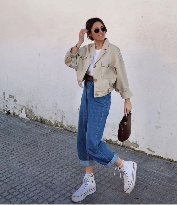 Stílusiskola: a legjobb basic outfitek farmernadrággal -  -  - divat, farmer, outfit, ősz, stílus, 