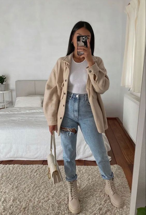 Stílusiskola: a legjobb basic outfitek farmernadrággal -  -  - divat, farmer, outfit, ősz, stílus, 