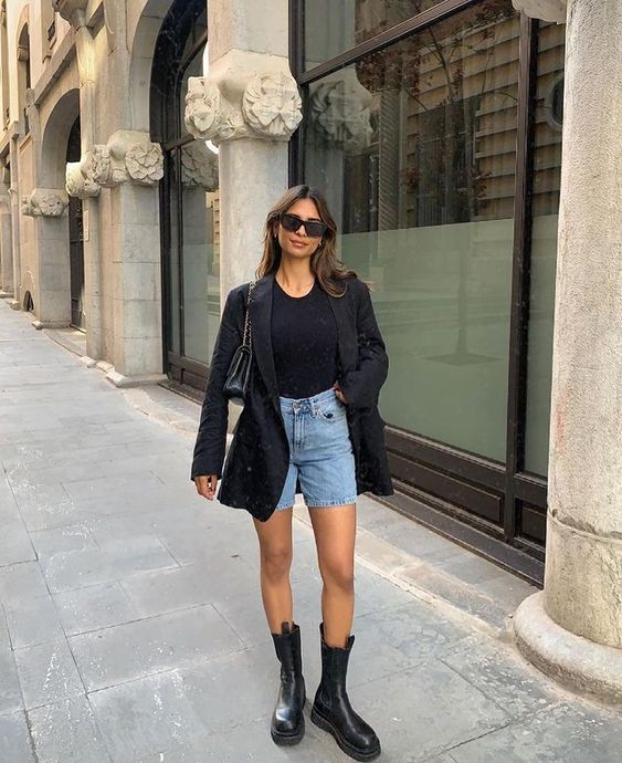 Stílusiskola: így viselj ősszel farmer shortokat -  -  - divat, farmer, farmer short, outfit, ősz, short, stílus, 