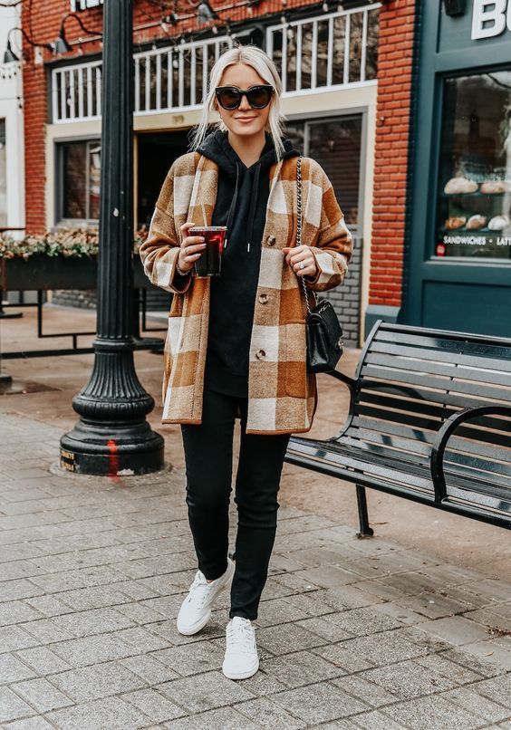 Stílusiskola: idén így viselj  kockás kabátokat -  -  - divat, kabát, kockás kabát, ősz, stílus, 