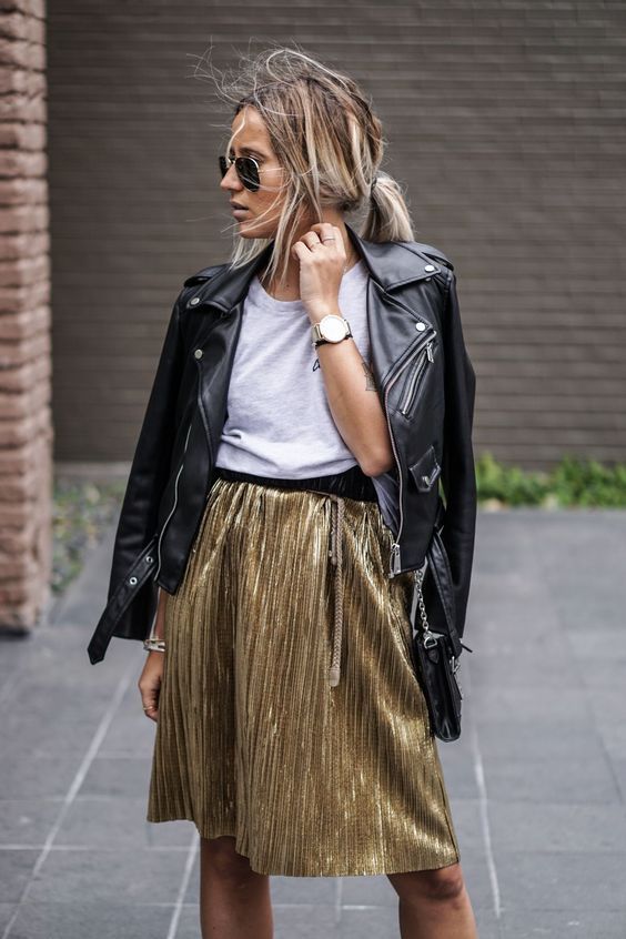 Stílusiskola: így viselj ősszel pliszírozott szoknyákat -  -  - divat, outfit, pliszírozott szoknya, stílus, 